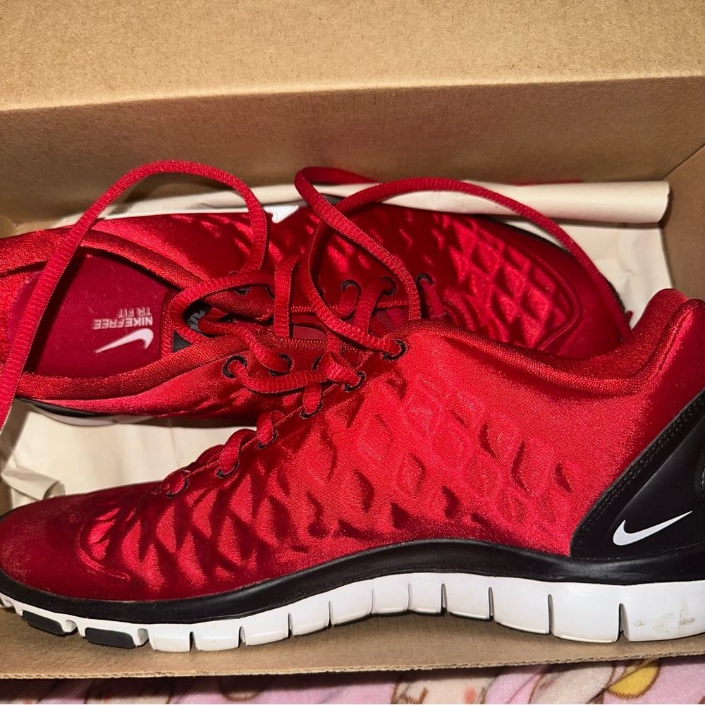 Nike Red Athletic Shoes